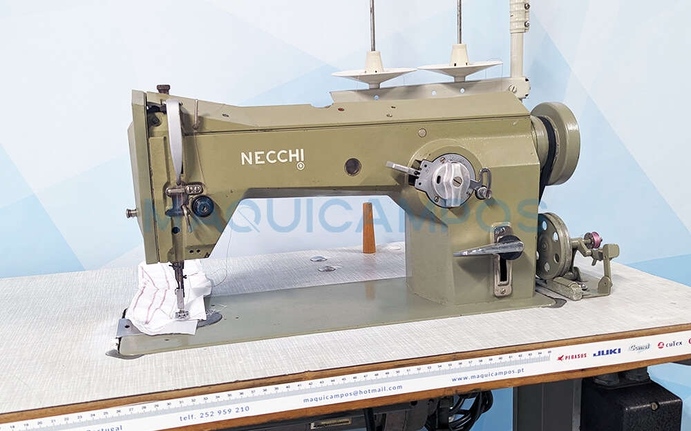 Necchi 750-100 Máquina de Coser Pespunte y Zig-Zag