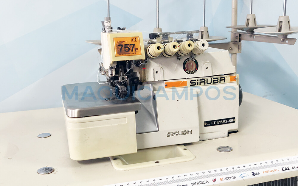 Siruba 757E Overlock Sewing Machine (2 Needles)