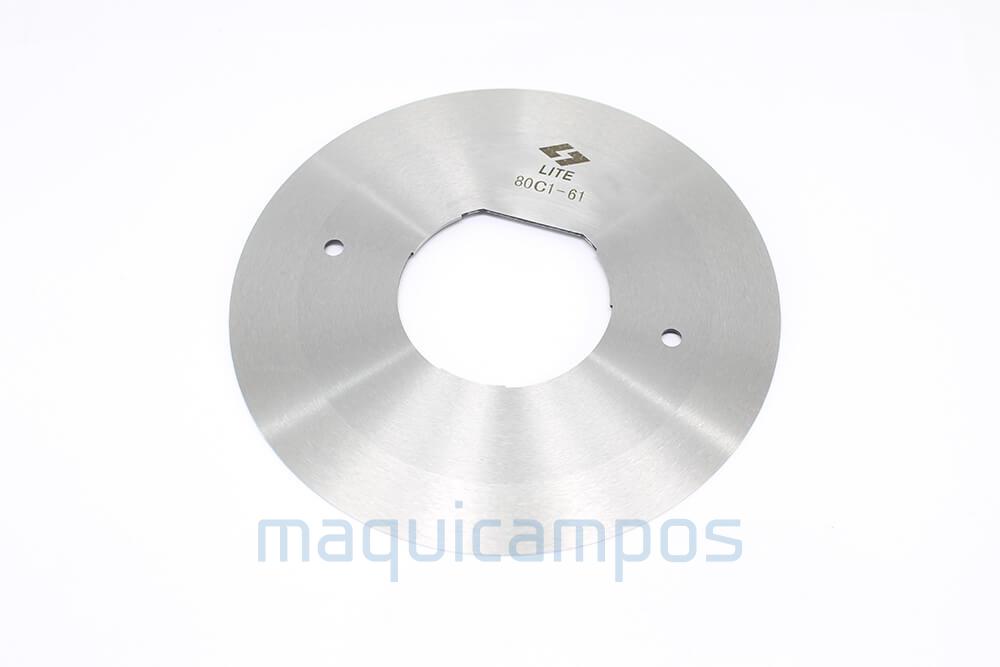 Cuchilla Circular (133*52*1.05mm) Eastman 80C1-61 R5 1/4E