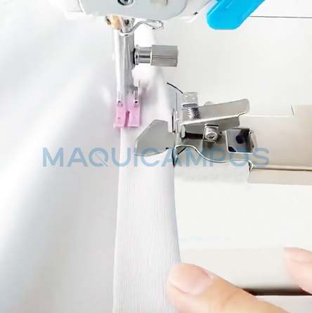 Lockstitch Universal Hemming Attachment with Magnetic Guide
