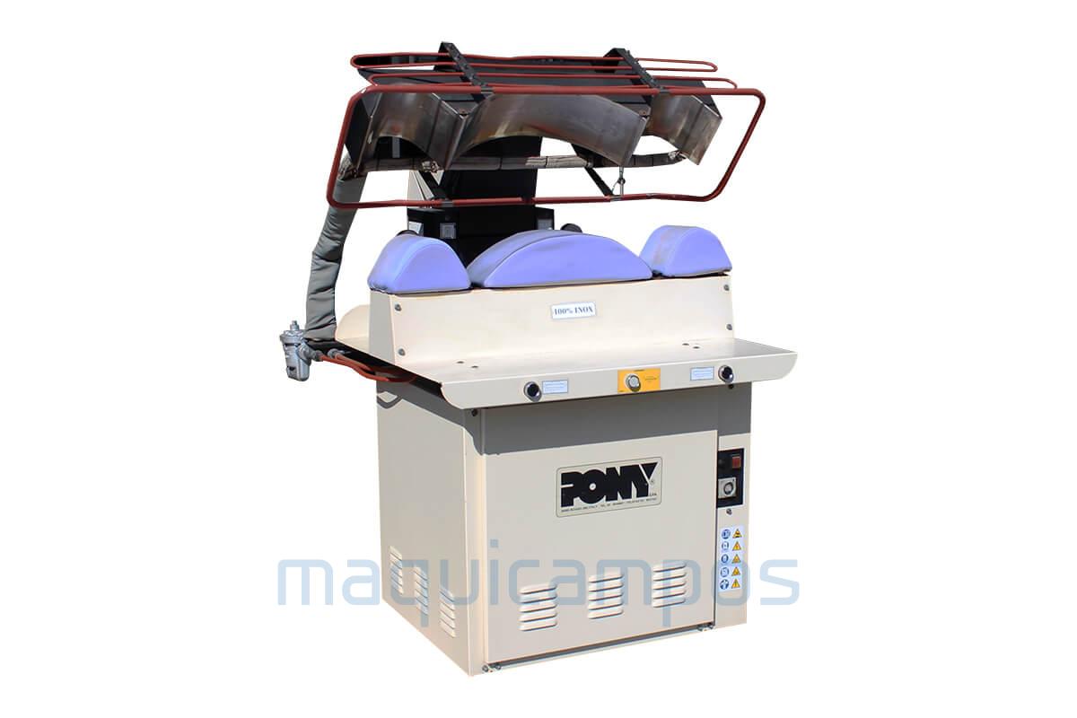 Pony CP/PC3B000 Air Operated Press for the Finish of Collar and Cuffs of Shirts