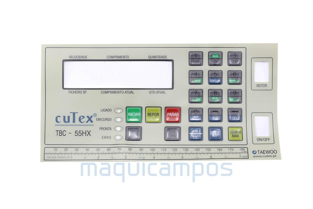 Sticker Panel Cutex TBC-55HX D-36