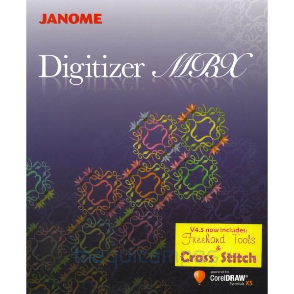 Janome Digitizer MBX v4.5 Software de Bordar