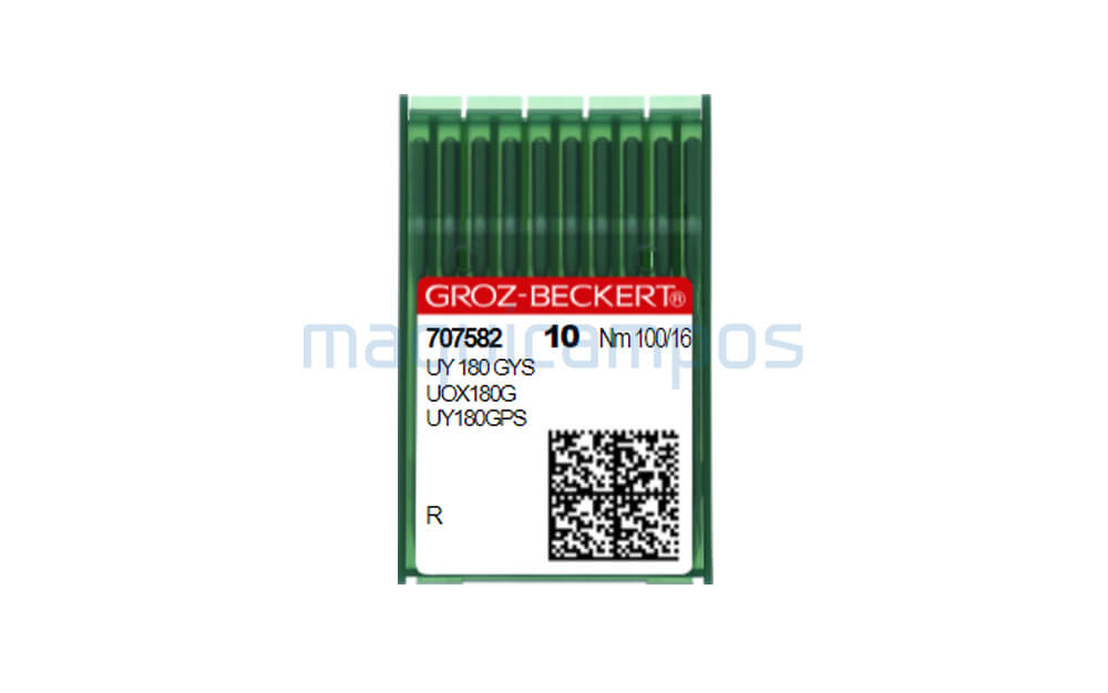 Needles UY 180 GYS R Nm 100 / 16 (BX 10)