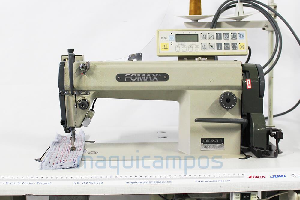 Fomax KDD 5571 1 Máquina de Coser Pespunte con Programador Maquicampos