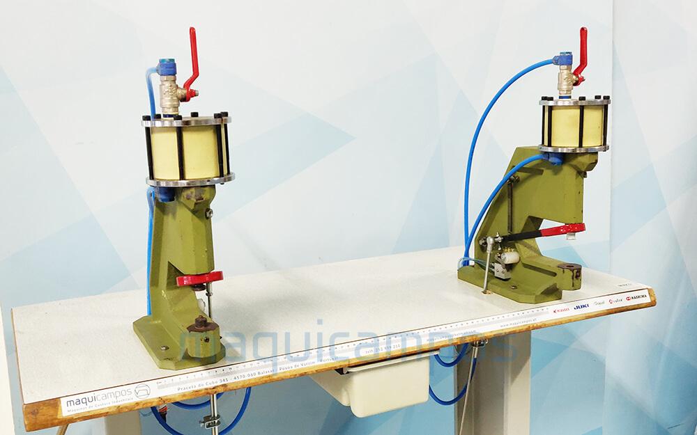 Dimates Double Head Attaching Machine with Hands Protection