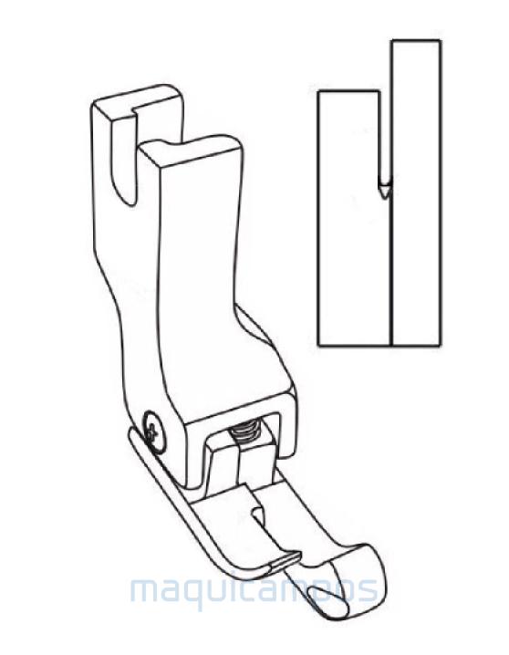 MKP9000R 1/8 Compensating Right Foot Lockstitch
