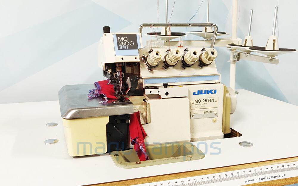 Juki MO-2514N Máquina de Costura Corte e Cose (2 Agulhas)