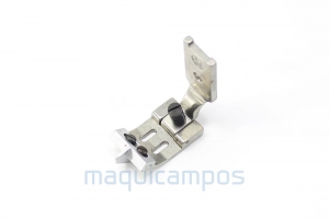 23069 1/4" 6.4mm<br>Presser Foot with Adjustable Guide<br>2 Needles Lockstitch
