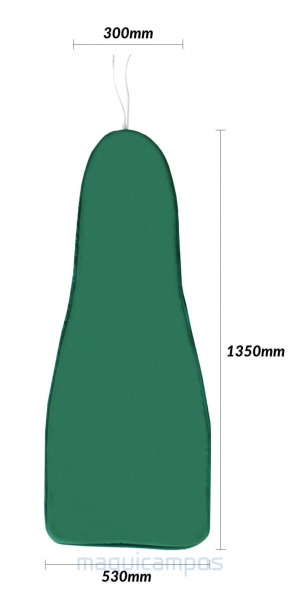 Drypad Verde para Mesa de Planchar<br>300*1350*530mm