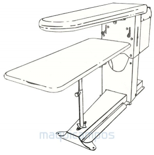 Comel BR/A/SXD<br>Industrial Universal Ironing Table