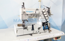 Kingtex FT6500-0-56M<br>Collarett Sewing Machine (3 Needles)