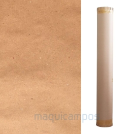 Straight Recycled Kraft Separator Paper Roll<br>162cm