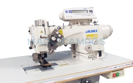 Juki LH-3568A-7 + Racing PL<br>2-Needle Lockstich Sewing Machine with Puller