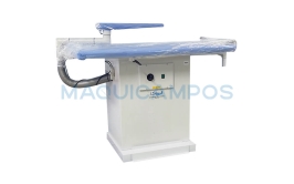 Comel MP/A<br>Rectangular Ironing Table with Arm (125x75cm)