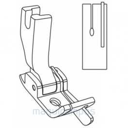 SP-18 1/8<br>Compensating Right Guide Foot<br>Lockstitch (Thick Fabrics)