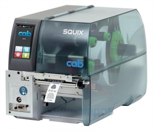 CAB SQUIX 4/300MT<br>Impresora de Etiquetas con Stacker y Corte