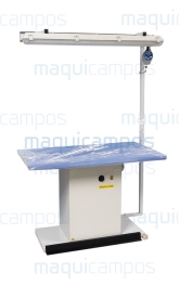 Simac VARIOLINE M/R<br>Rectangular Ironing Table with Suction, Iron Suspension and Lighting