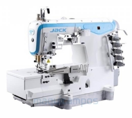 Jack W4-D-08AC<br>Bottom Hemming Interlock Sewing Machine (Flat-bed)