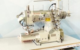 Pegasus W664-01CB<br>Interlock Sewing Machine (3 Needles) with Thread Trimmer and Presser Foot Lifter