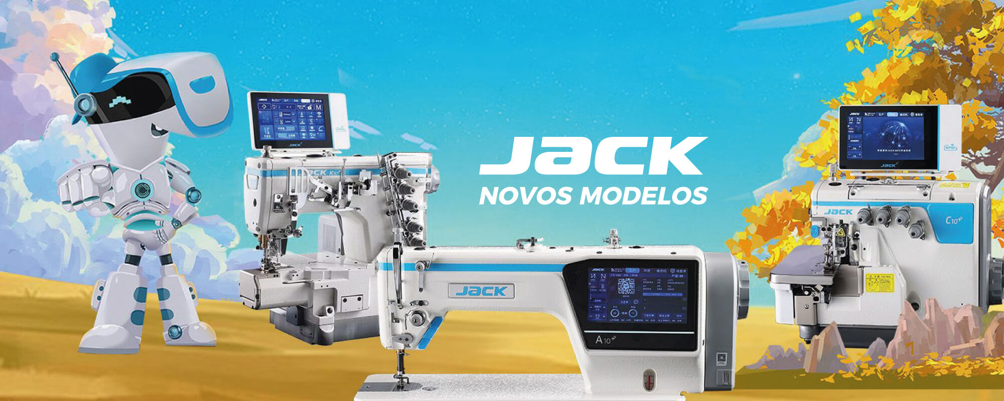 Máquina de Costura Industriais Jack