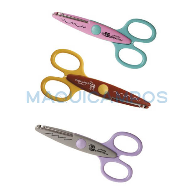 Fiskars Kidzors™ 1003846 Kids Pattern Scissors Pack 3
