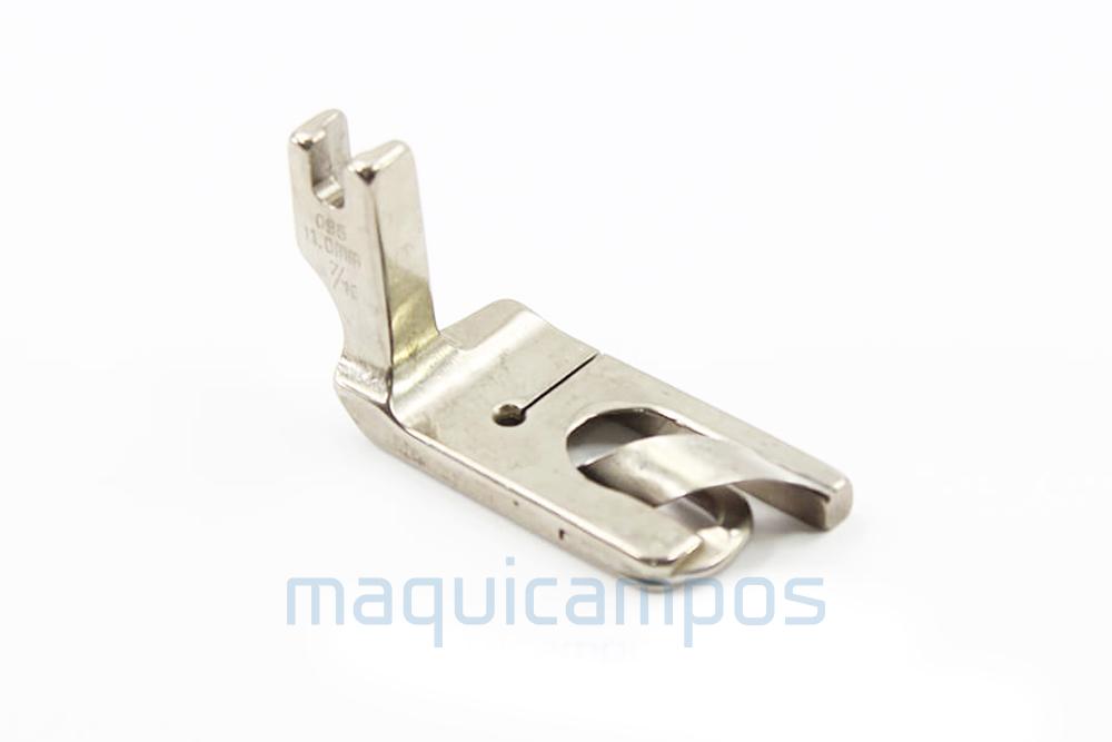 120806 1/4" 6.4mm Hemmer Presser Foot Lockstitch