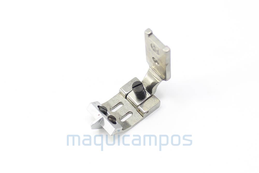 23069 1/4" 6.4mm Prensatelas con Guía Regulable Pespunte 2 Agujas