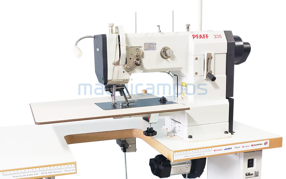 PFAFF 335-G-6/01 Máquina de Costura de Braço (Base Cilíndrica)