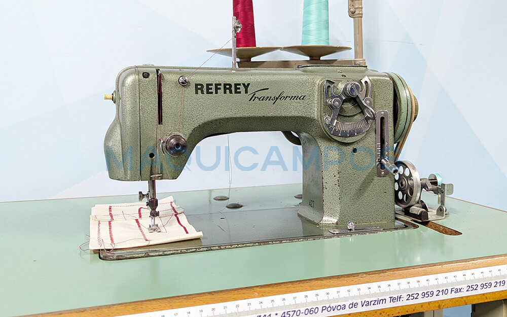 Refrey 427 Máquina de Coser Zig-Zag Semi-Industrial