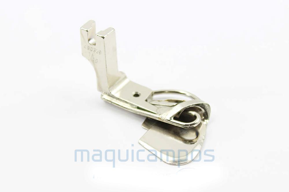490359 (H5018) 1/16" Double Fold Sring Wire Hemmer Foot Lockstitch