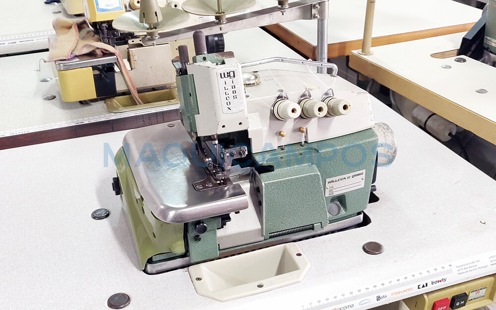 Willcox & Gibbs 504-4-25 Overlock Sewing Machine (1 Needle)