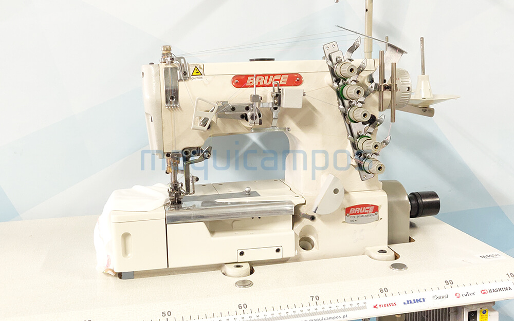 Bruce 562ADI Interlock Sewing Machine (3 Needles) 