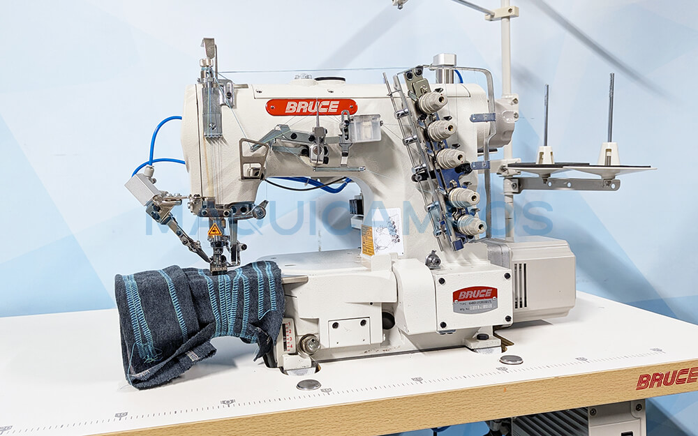 Bruce 664BDII-01GB/UTL Interlock Sewing Machine (3 Needles)