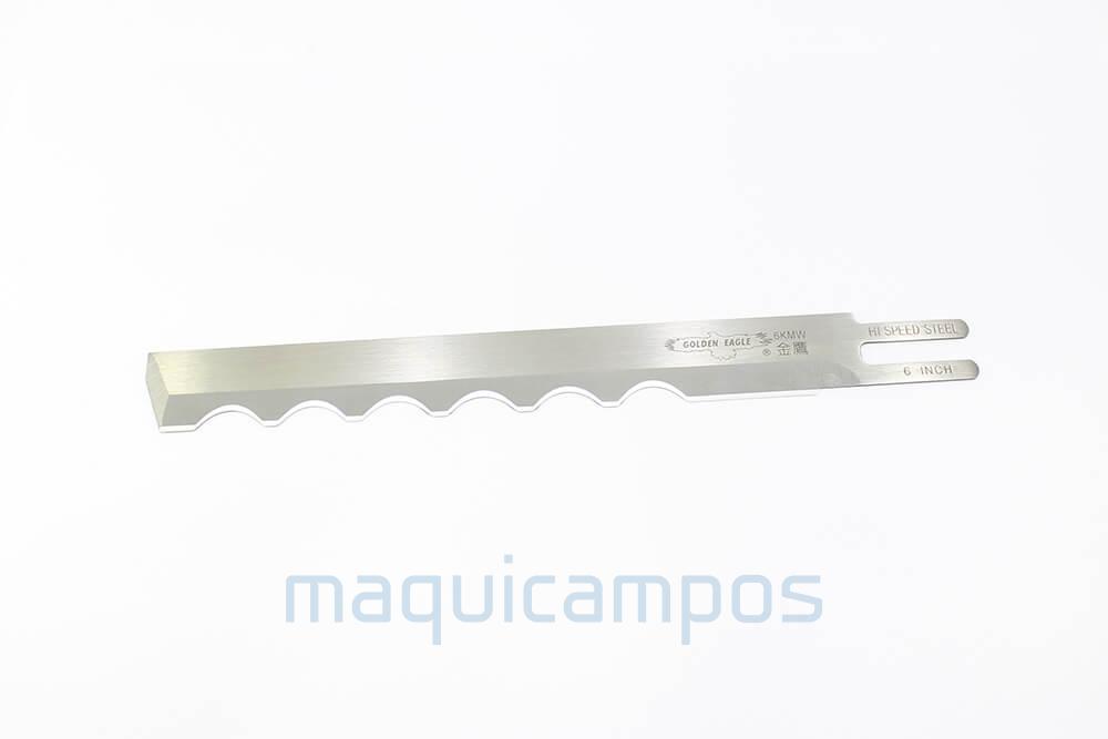 6 Inch Wave Knife KM / Eastman Straight Cutting Machine