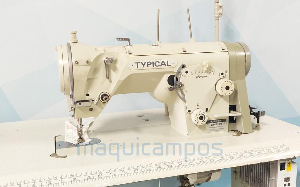 Typical 6T655-02 Máquina de Costura de Zig-Zag