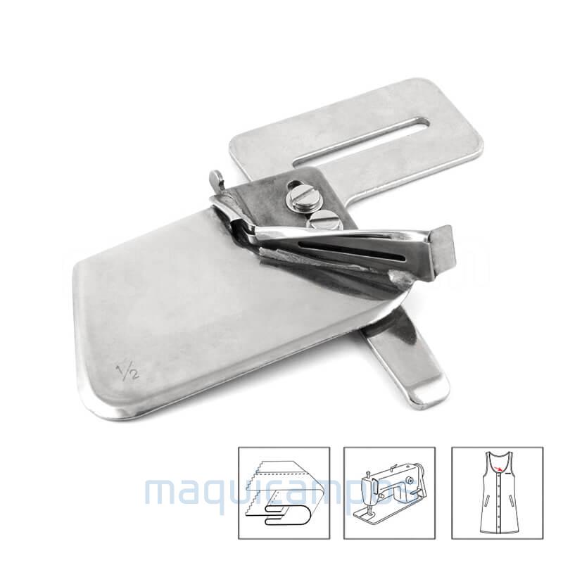 A9 1" 1/2 Double Fold Binder Lockstitch