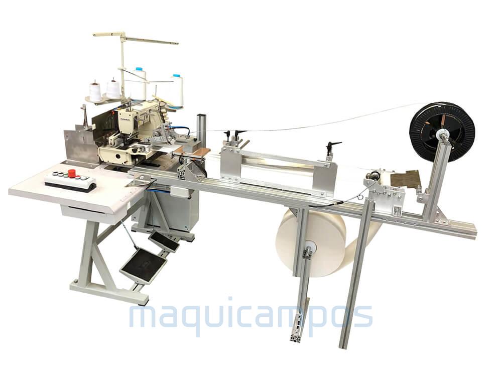 Maquic AMC-800T Máquina Automática para Mascarillas Quirurgicas por Ultrasonido