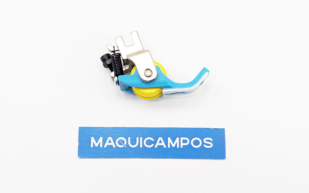 Calcador Bibo Esquerdo Roleto Teflon 1/8'' Ponto Corrido