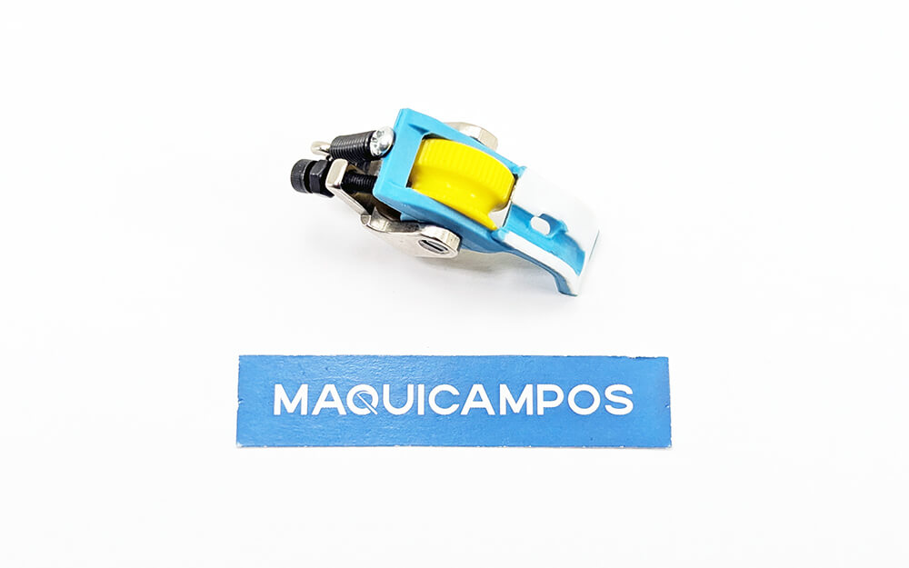 Calcador Bibo Esquerdo Roleto Teflon 3/16'' Ponto Corrido Calcador Bibo Esquerdo Roleto Teflon 3/16'' Ponto Corrido