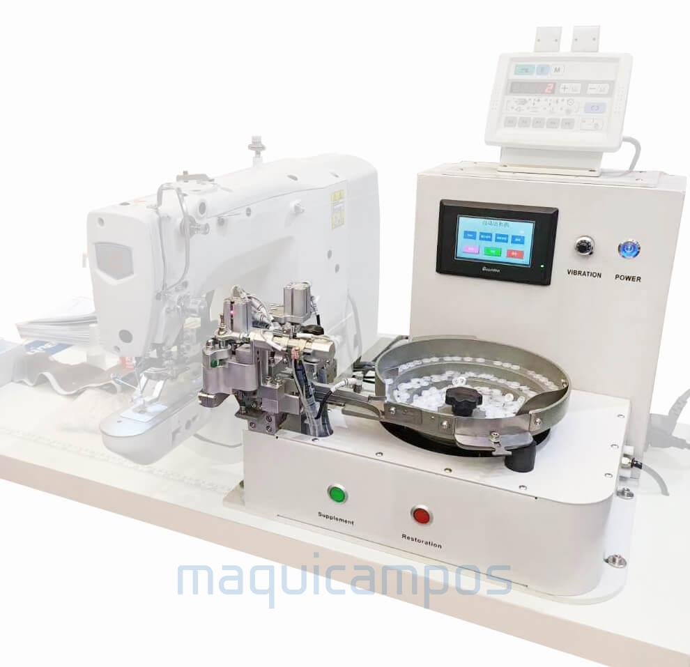 Maquic BM-918 Automatic Button Feeder for Jack JK-T1903B