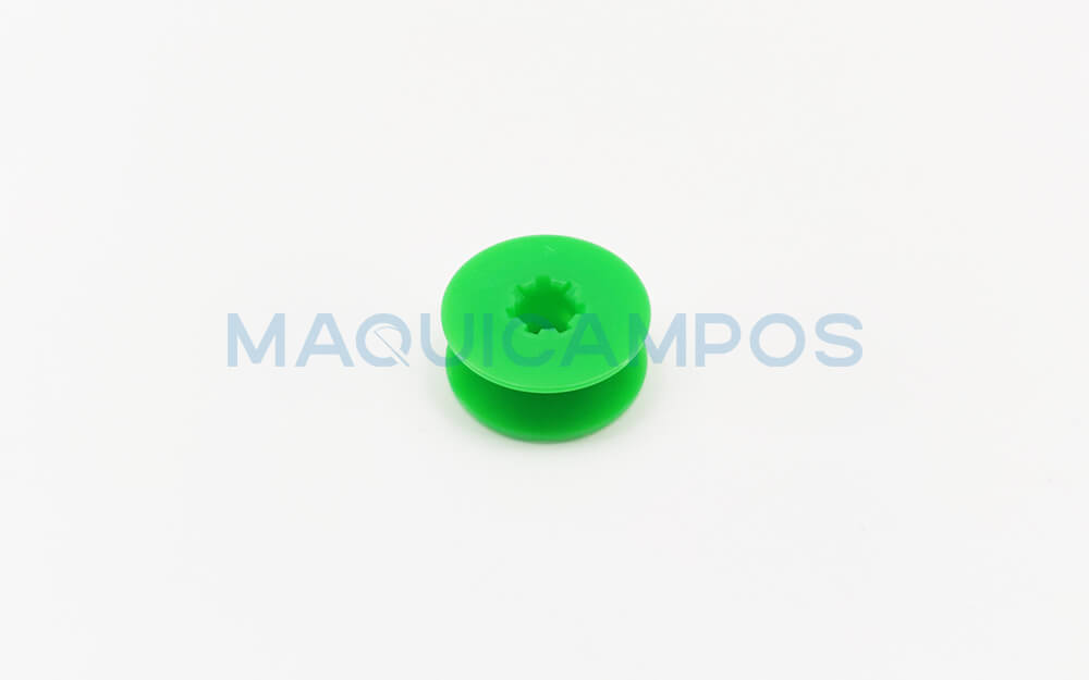 Canela de Plástico Ponto Corrido Towa BO-103(P) Cor Verde
