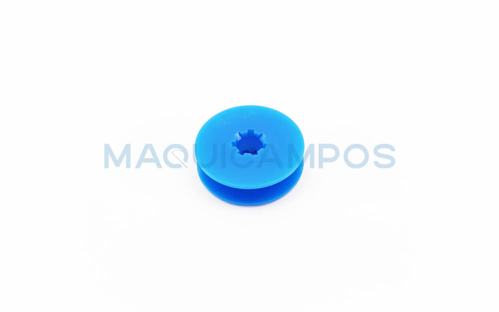 Bobina de Plástico Coser Ojales y Zig-Zag Towa BO-107(P) Color Azul