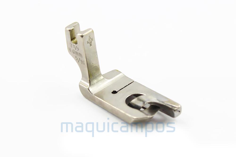 7 1/2" x 5/16" 8mm Hemmer Presser Foot Lockstitch