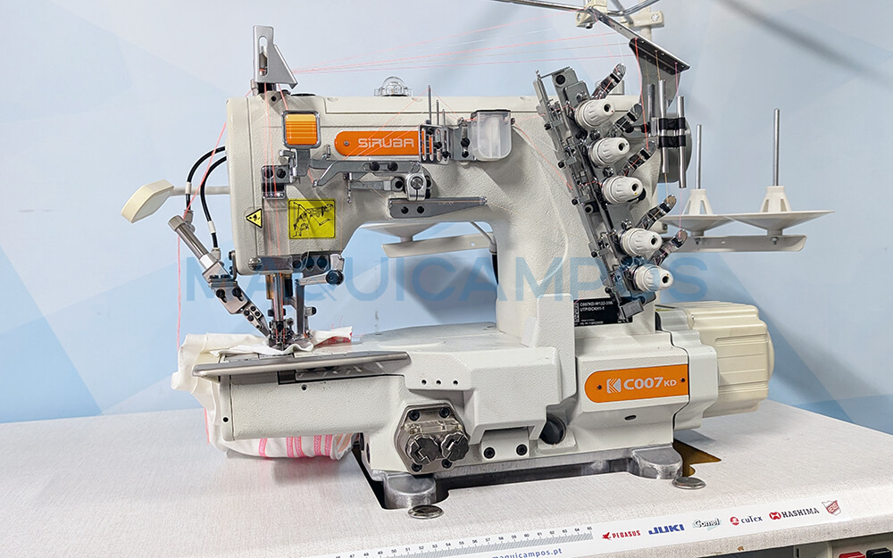 Siruba C007KD-W122-356 Interlock Sewing Machine (3 Needles)