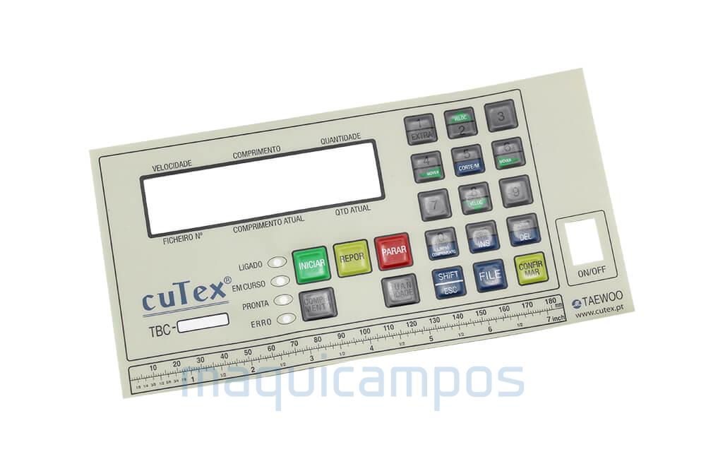 Sticker Panel Cutex TBC-50S C-30