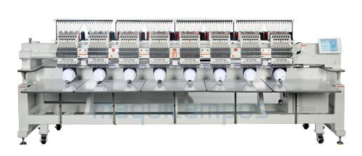 Maquic by Ricoma CHT2-1508 8-Head Industrial Embroidery Machine (15 Agulhas)