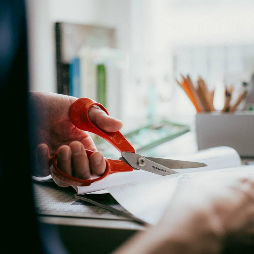 Fiskars Classic 1075036 Tijera de Costura Profesional 21cm (M&atilde;o Izquierda)