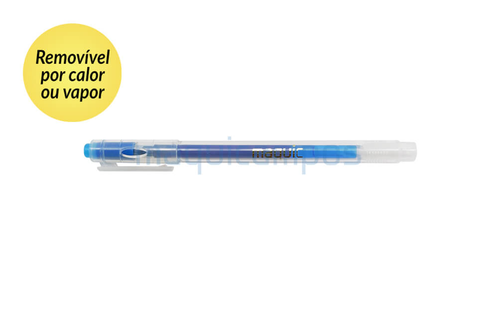 Magic Pen Removable Pen Heat or Steam Blue Color