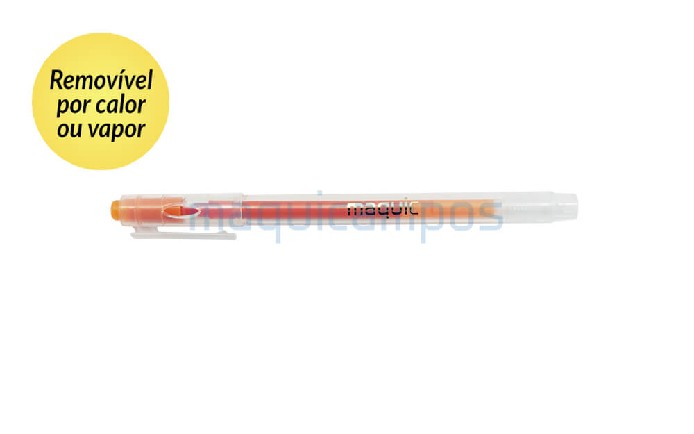 Bolígrafo Mágico  Bolígrafo Removible por Calor o Vapor Color Naranja